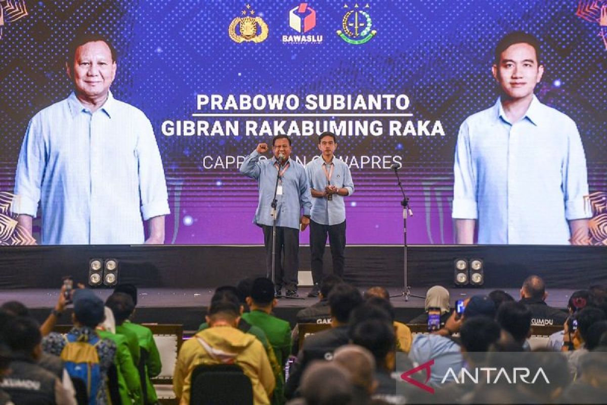 Prabowo masih belum ambil cuti pada hari kedua kampanye Pilpres 2024