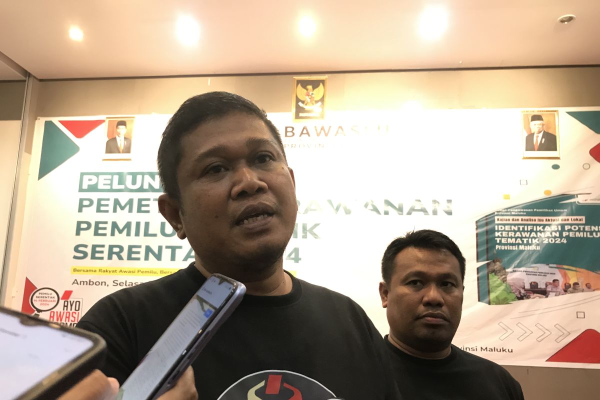 Bawaslu Maluku nyatakan Ambon dan Malteng masuk kategori rawan Pemilu 2024