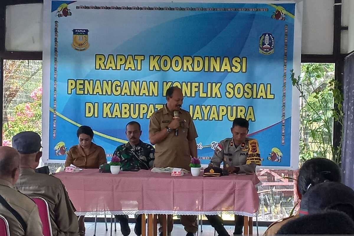 Pemkab Jayapura perkuat pencegahan konflik sosial di tahapan pemilu