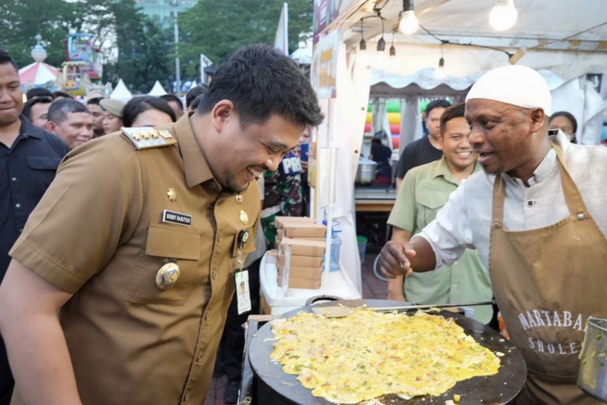 120 stan dan tujuh truk makanan meriahkan Festival Kuliner Medan 2023