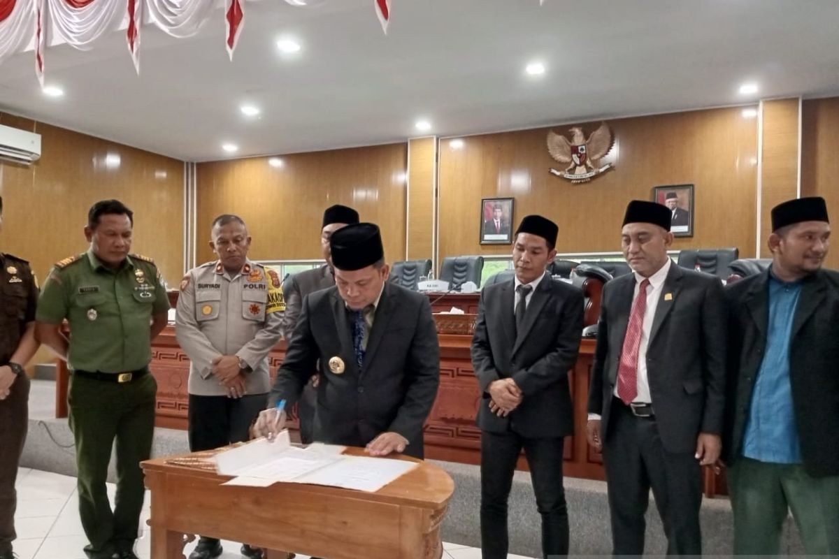 APBK Aceh Jaya 2024 disahkan Rp871 miliar
