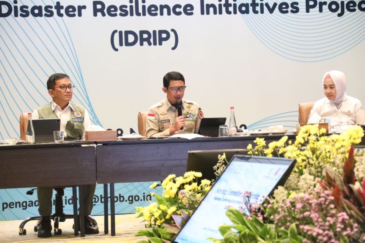 Pemerintah usul perpanjangan IDRIP optimalkan ketangguhan bencana