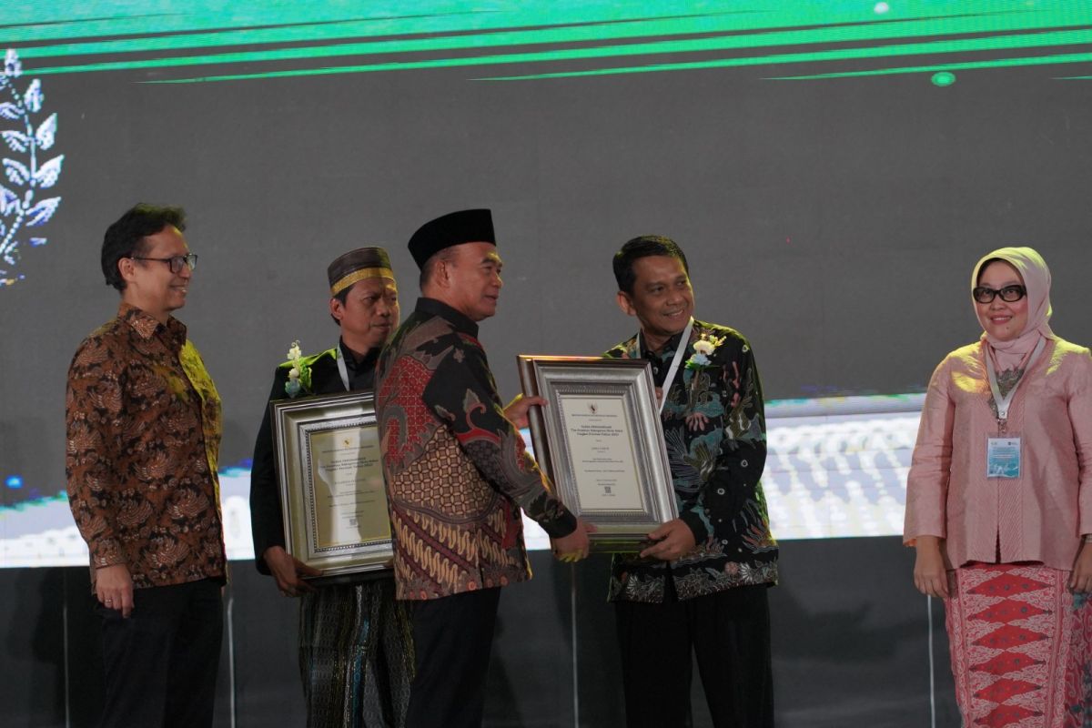 Kota Bengkulu terima penghargaan Kota Sehat Swasti Saba Wiwerda 2023