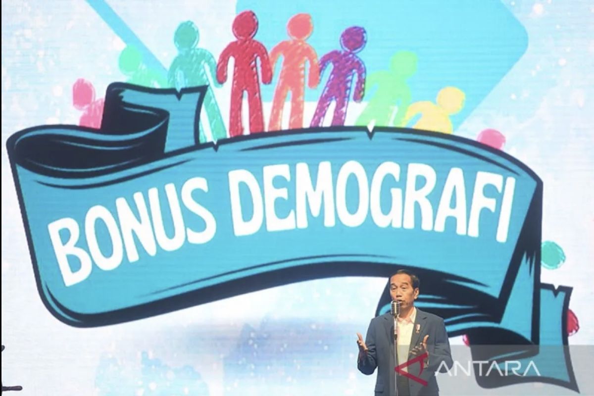 Jokowi minta manfaatkan bonus demografi untuk pembangunan nasional