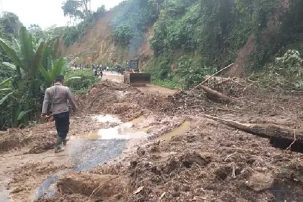 Jalan penghubung Aceh Timur dengan Gayo Lues putus