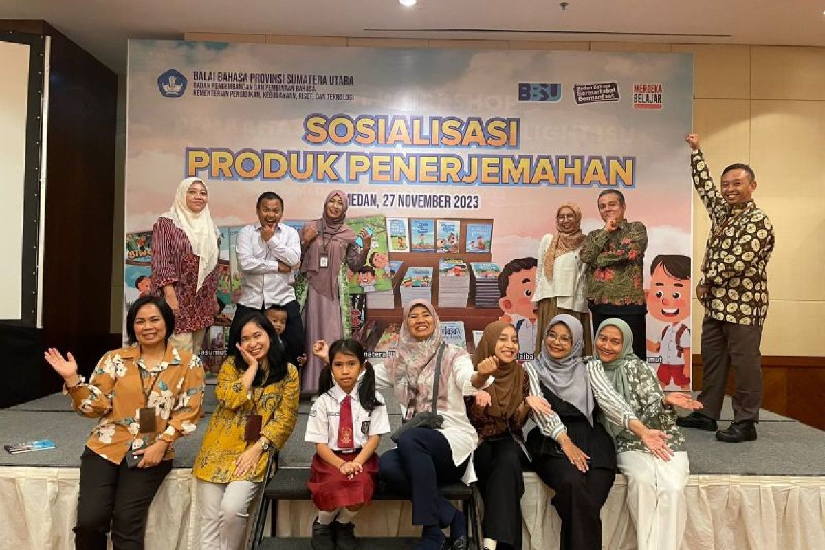 Balai Bahasa Sumut sosialisasi produk penerjemahan