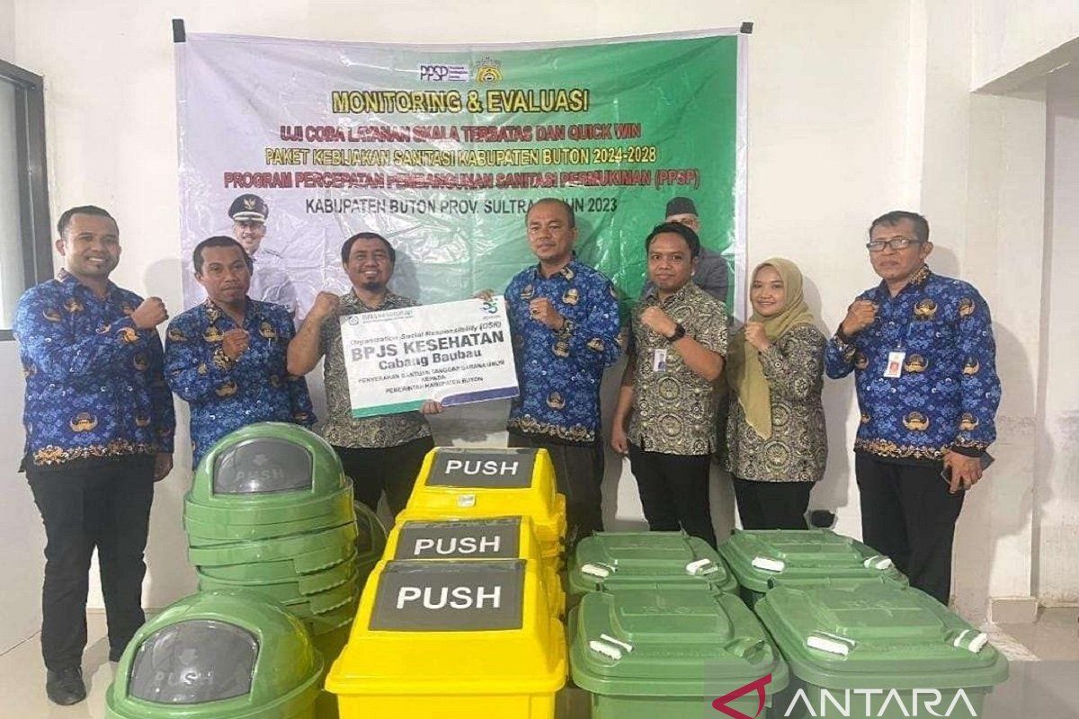 Pembangunan tangki septik kedap di  Baubau capai 80 persen