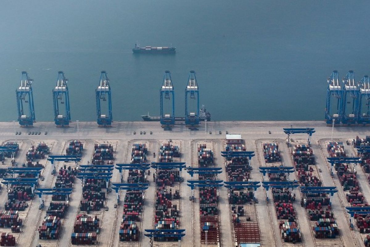 Pelabuhan Qinzhou, pusat penting internasional modern di Guangxi China