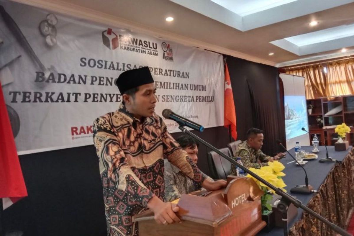 Bawaslu Agam minta Panwas lakukan pencegahan pelanggan secara maksimal