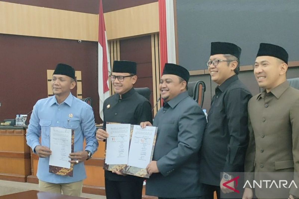 DPRD dan Pemkot Bogor setujui pembahasan 13 raperda pada tahun 2024