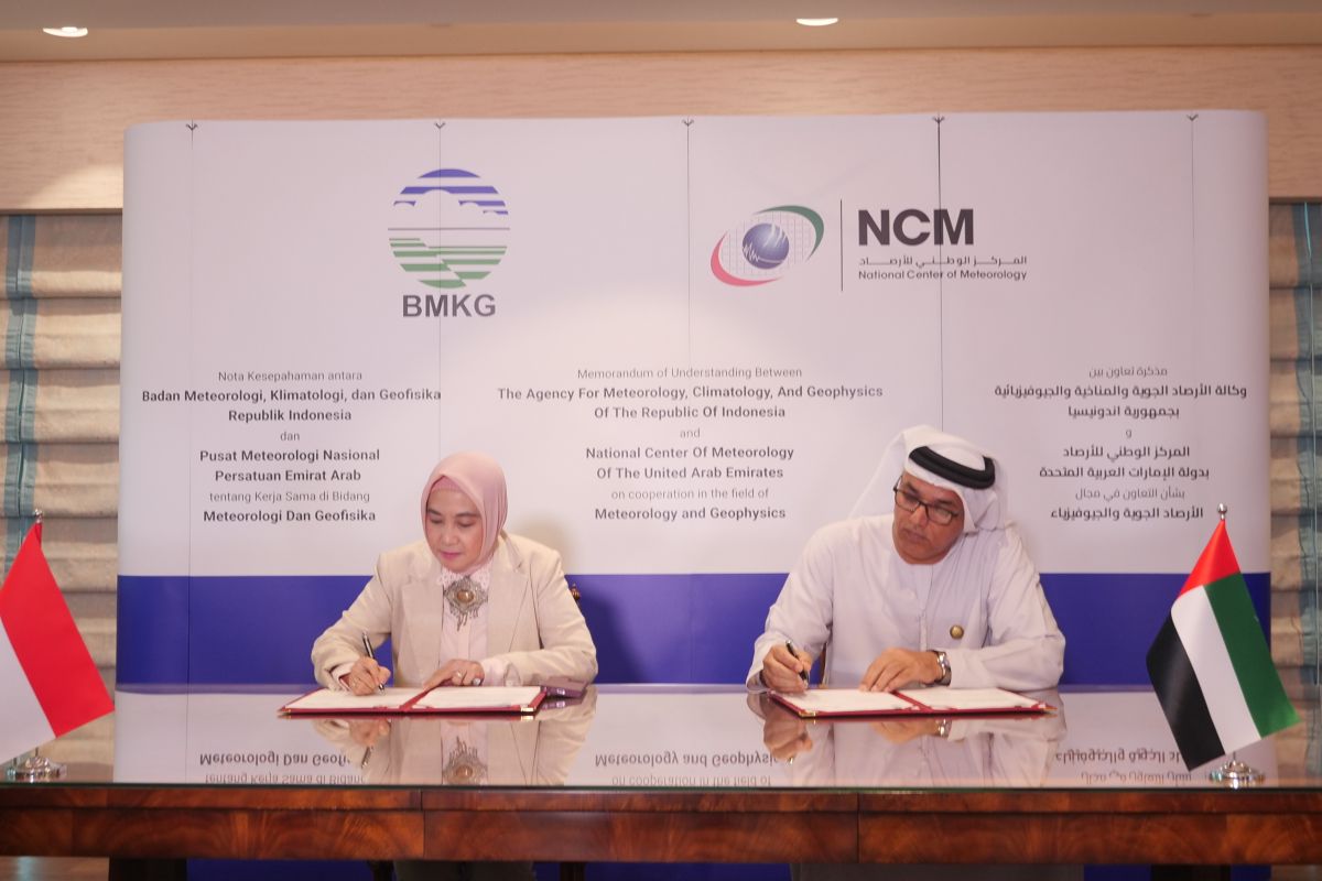 Indonesia, UAE agree on meteorology, geophysics cooperation