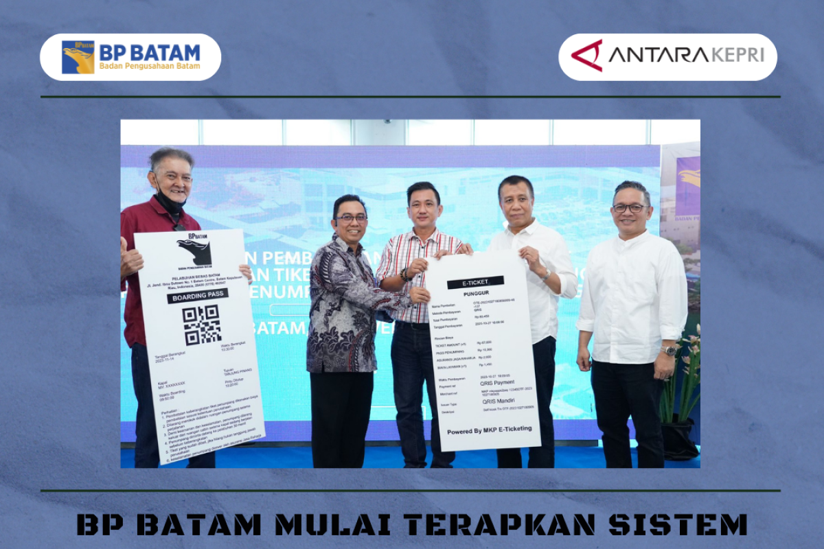 BP Batam Terapkan Tiket Online di Pelabuhan Domestik