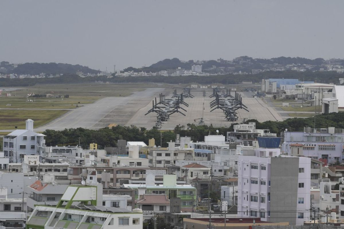 Jepang tangguhkan penerbangan Osprey usai pesawat militer jatuh