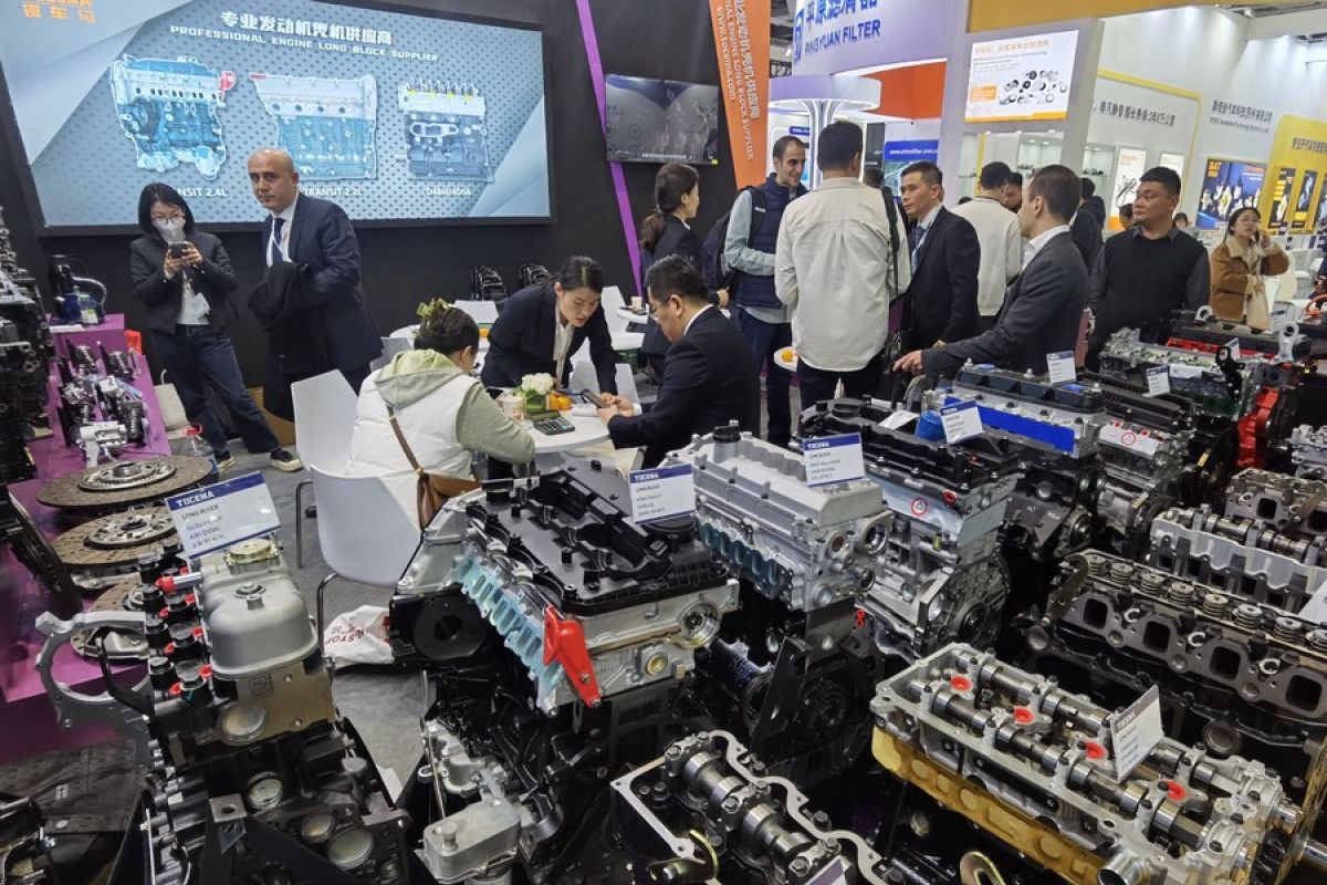 Lebih 5.600 perusahaan ikuti pameran suku cadang otomotif di Shanghai