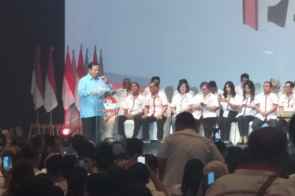 Prabowo tegaskan masyarakat harus berpolitik demi kepentingan bangsa