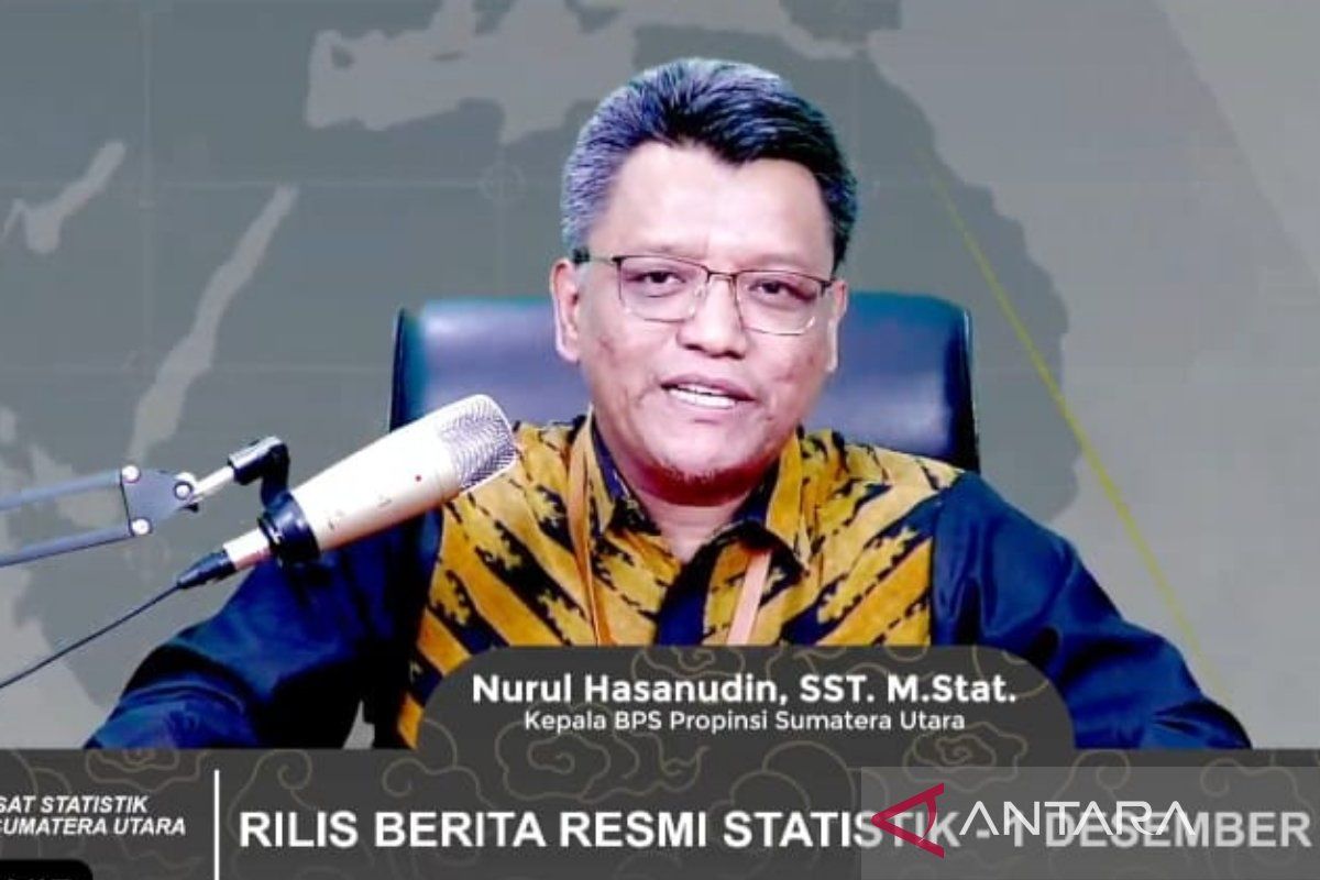 BPS: Harga gabah Sumut pada  November turun dibandingkan Oktober 2023