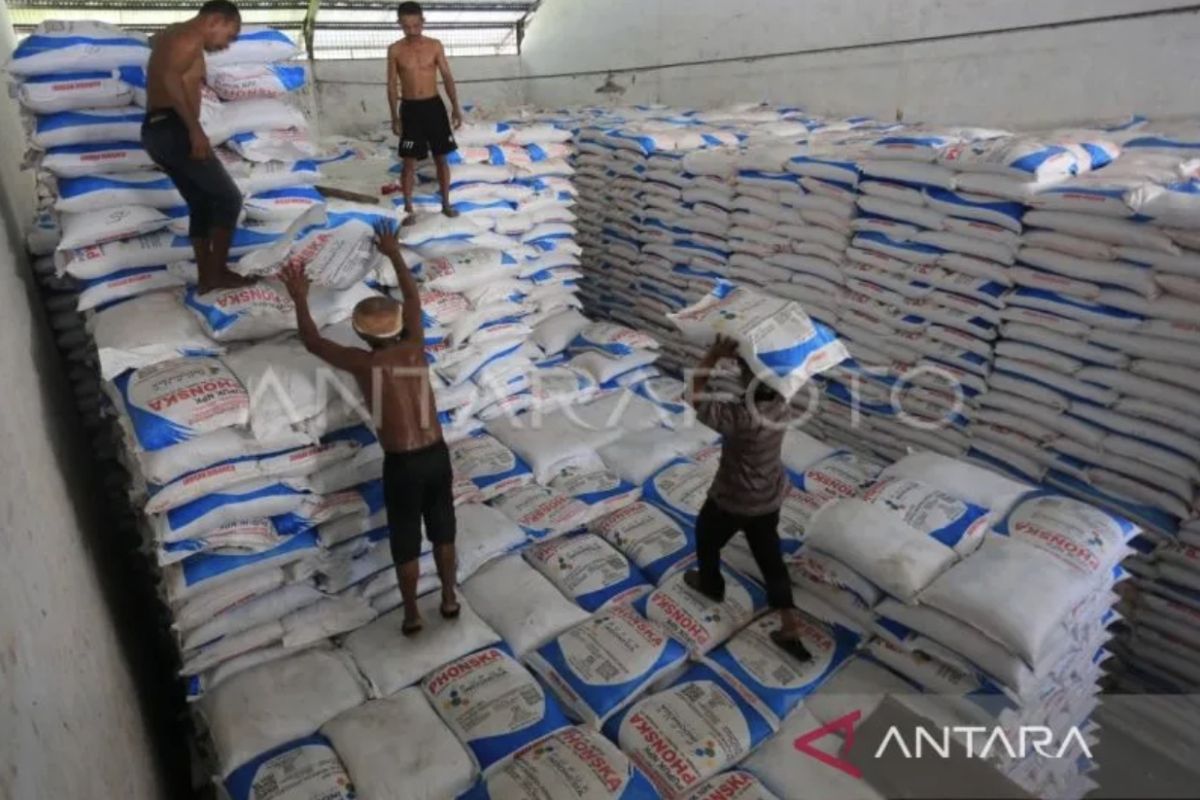 Penyaluran pupuk urea subsidi di Nagan Raya mencapai 1.326,5 ton