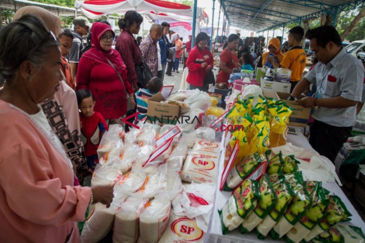 Pemprov Sumut laksanakan pasar murah jelang Natal dan Tahun Baru