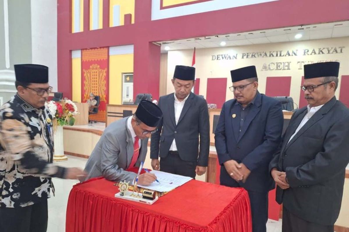 DPRK Aceh Timur sahkan APBK 2024 Rp1,9 triliun