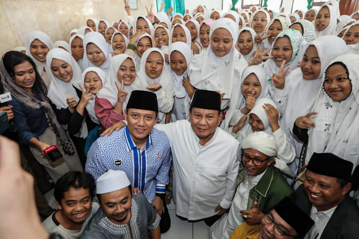 AHY yakin Prabowo bisa bawa Indonesia kian maju dan makmur