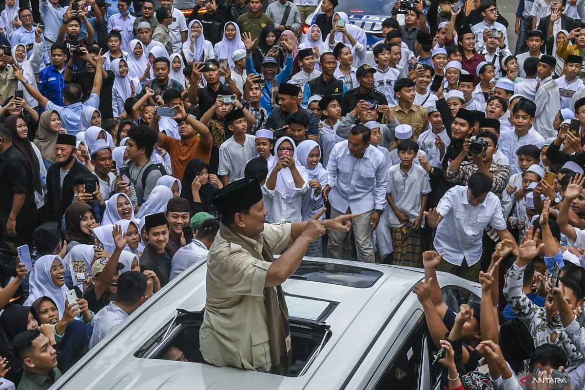 Prabowo akan ikuti doa bersama dengan 2.000 kiai di Banten 