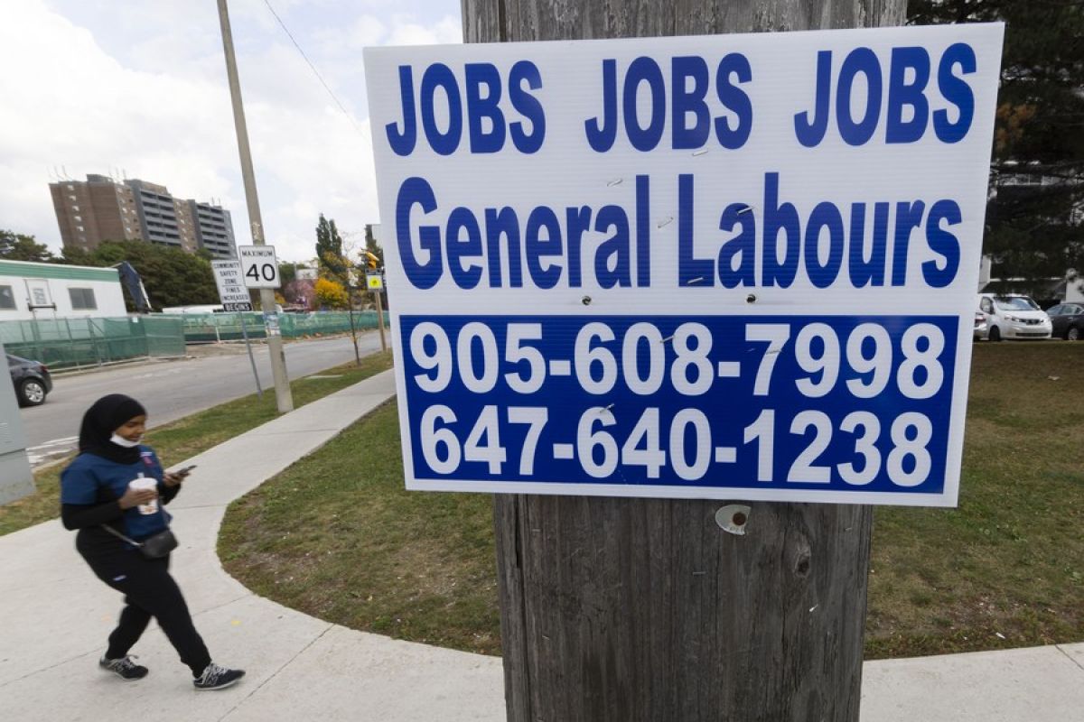 Pasar tenaga kerja Kanada kian melemah pada November 2023