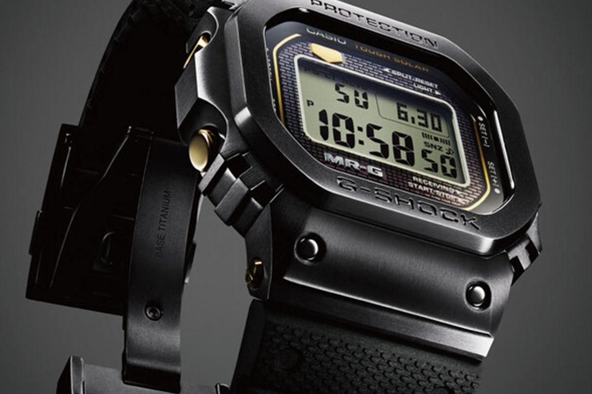 Tali jam discount g shock protection