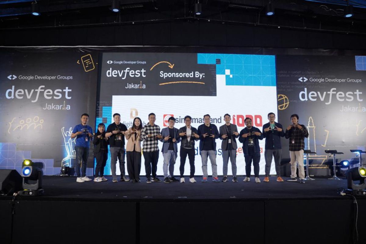 1.400 pengembang hadiri DevFest Jakarta, bahas AI hingga aksesibilitas