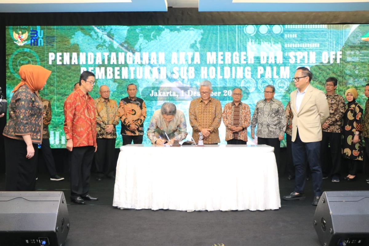 Subholding PalmCo dan SupportingCo resmi dibentuk