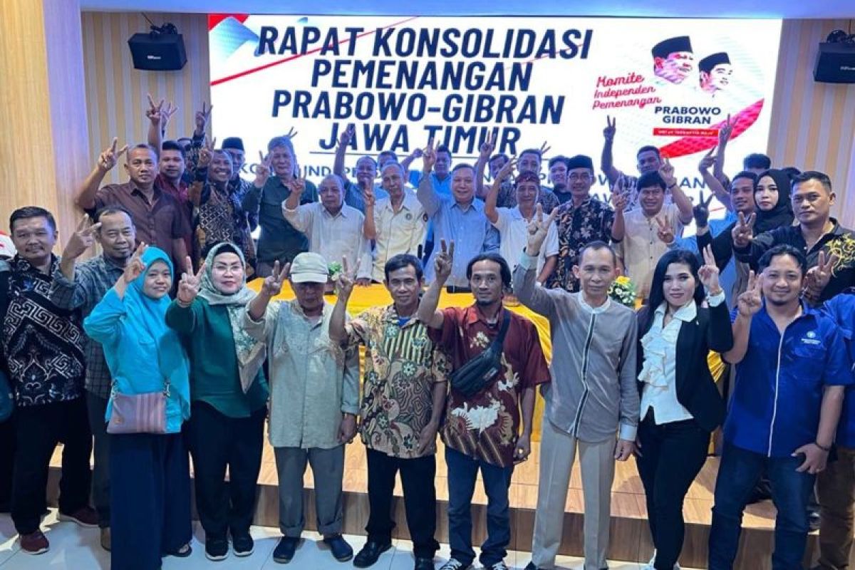Elemen buruh di Jatim dukung Prabowo-Gibran menangkan Pilpres 2024