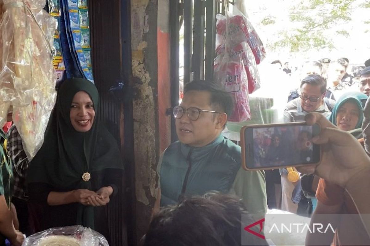 Muhaimin Iskandar kunjungi Pasar Pagi Arengka Pekanbaru