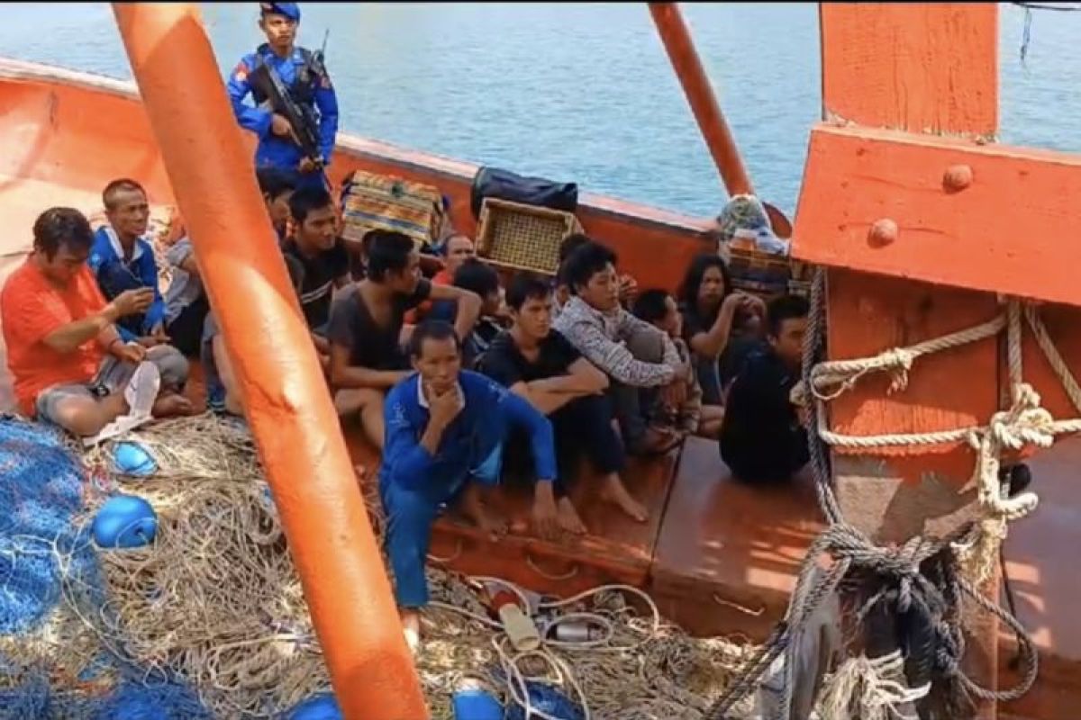 Polisi tetapkan WN Vietnam sebagai tersangka illegal fishing