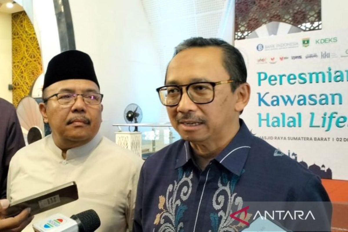 BI tetapkan Masjid Raya Sumbar sebagai percontohan kawasan halal