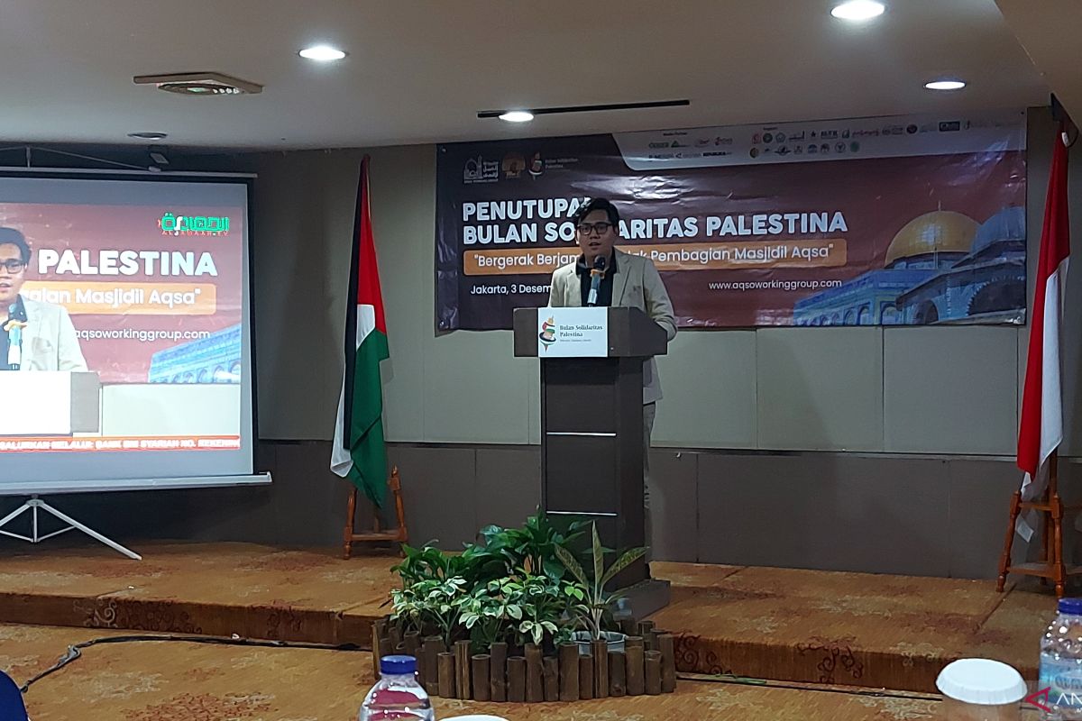 AWG galang dukungan bagi Palestina di penutupan Bulan Solidaritas 2023