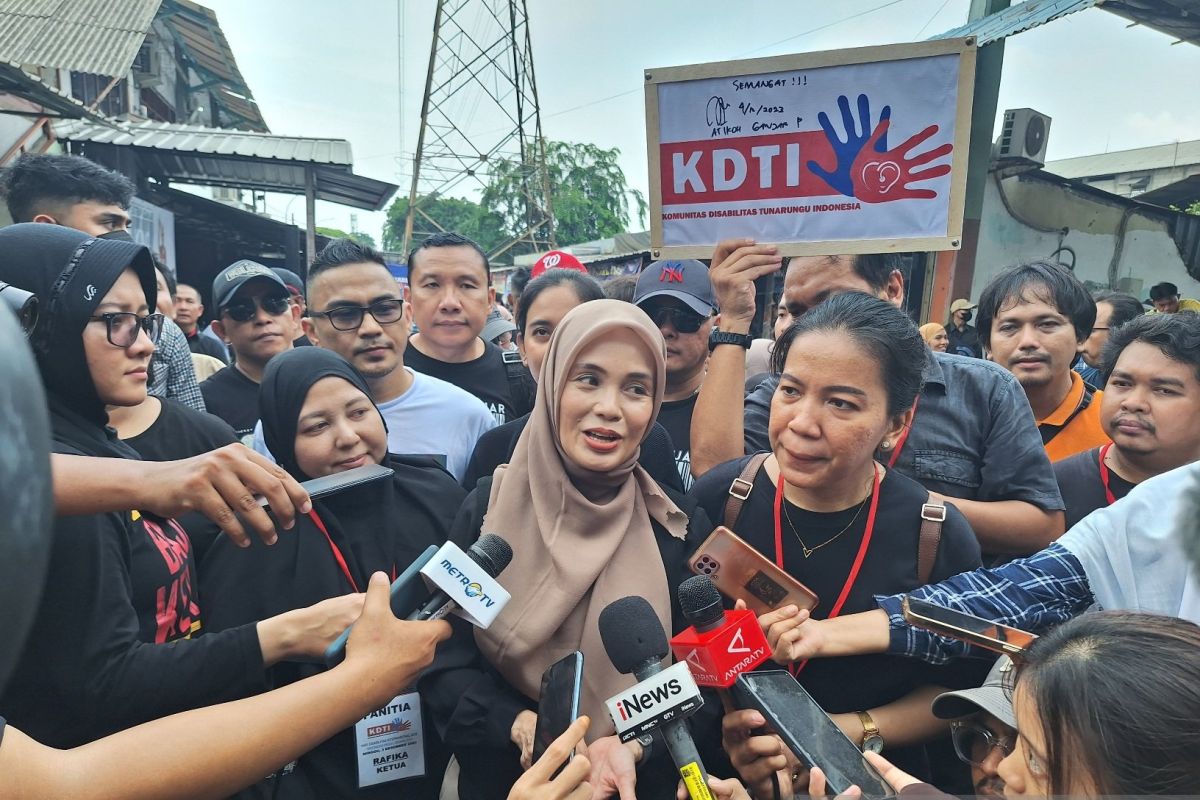 Siti Atikoh: Dunia kerja dan pendidikan harus disiapkan ramah difabel