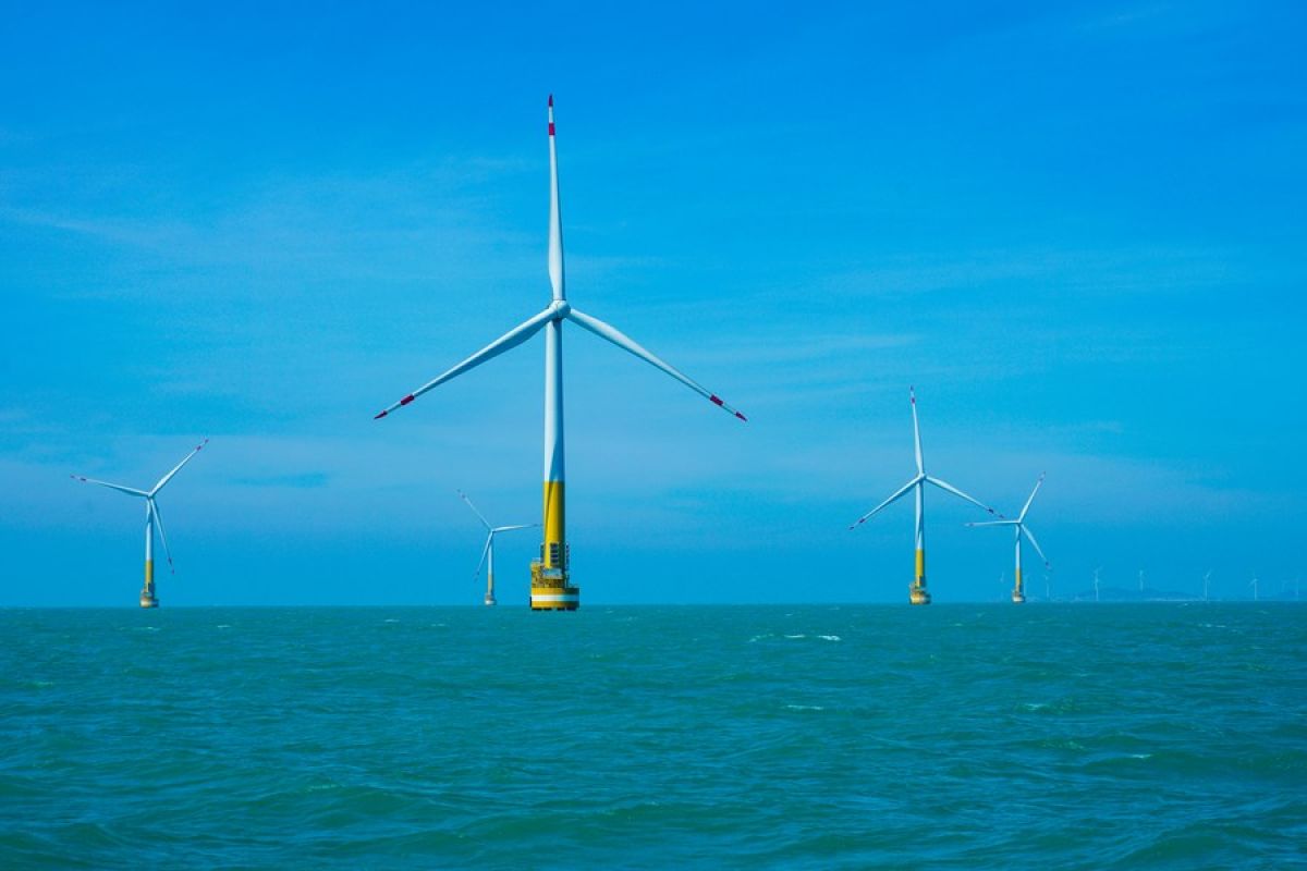 China bangun basis penelitian dan pengujian tenaga angin lepas pantai