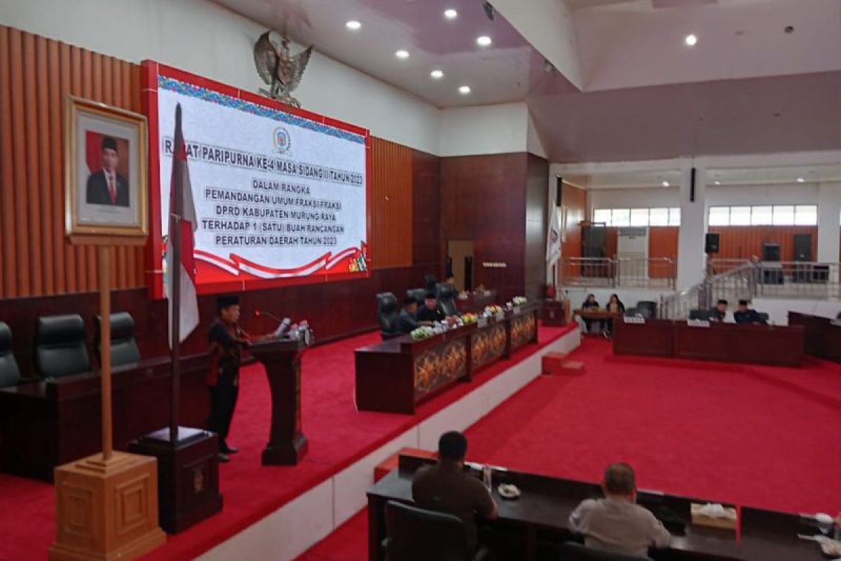 Di sidang Paripurna DPRD Murung Raya, Fraksi PKB minta pengawasan PKL di Alun-alun Jorih Jerah