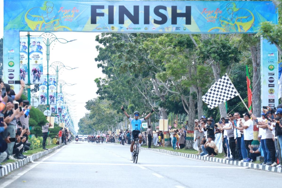 Pembalap Indonesia raih kemenangan Etape II Tour de Siak