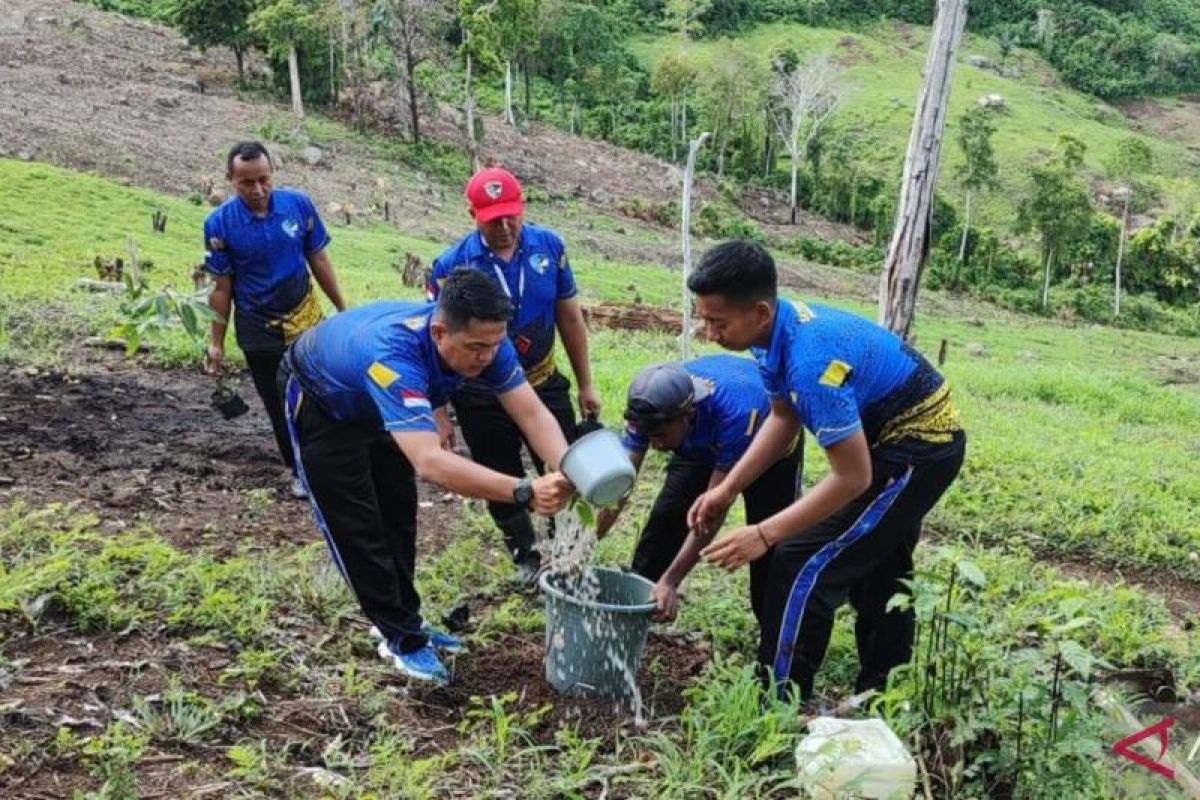 Satrad 224 Kwandang reboisasi dan rehabilitasi lahan gundul