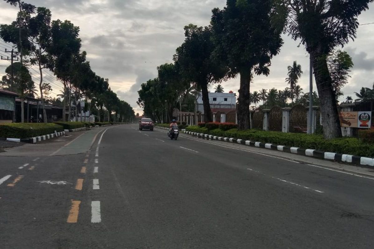 Hujan abu vulkanik guyur sejumlah wilayah di sekitar Agam pascaerupsi Gunung Marapi