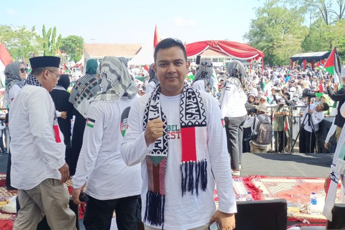 Pimpinan DPRD Banjarbaru harapkan aksi bela Palestina terus berkobar
