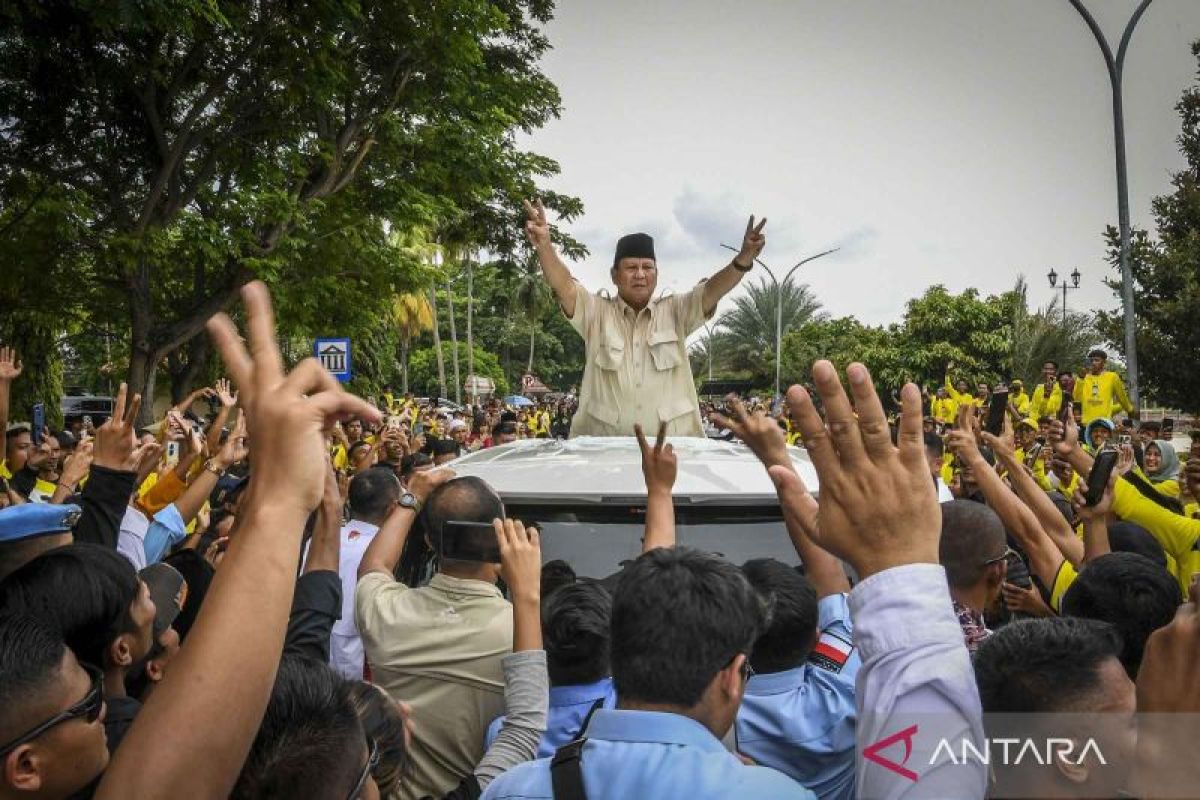 Hari ke-59 kampanye, Prabowo dan Gibran tak ambil cuti