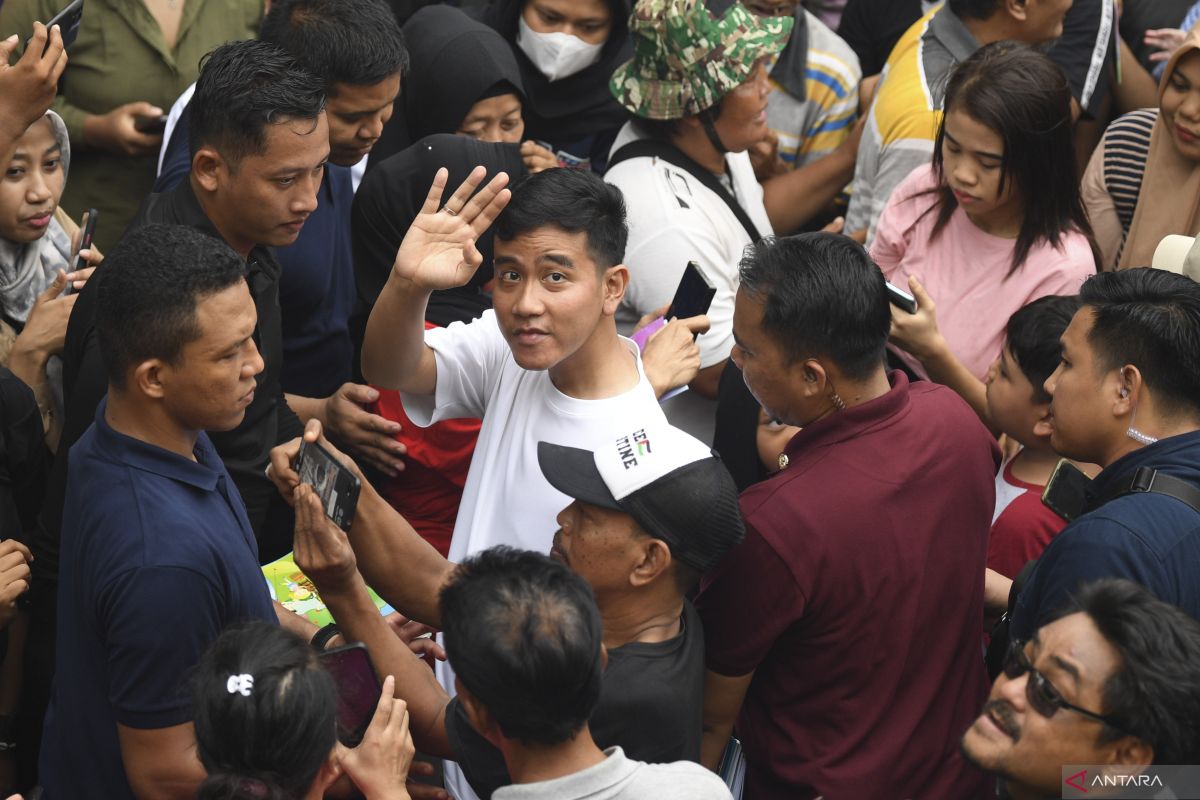Info kampanye: Prabowo masuk kerja, Gibran ke Tangerang