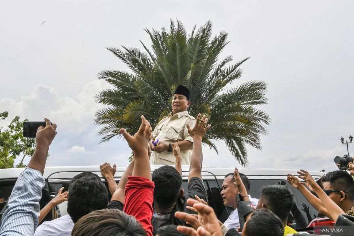 Capres Prabowo kampanye perdana di luar Pulau Jawa pada pekan depan