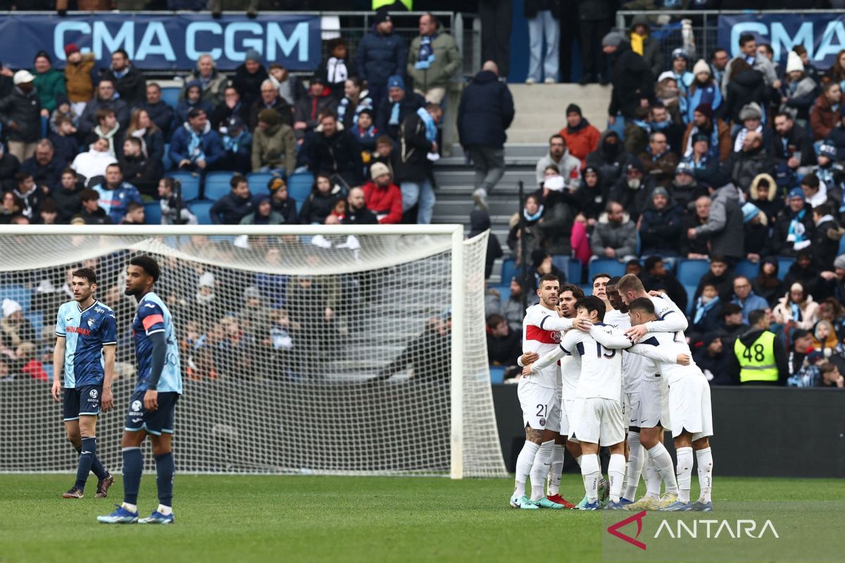 Liga Prancis: PSG menang 2-0 di markas Le Havre untuk puncaki klasemen