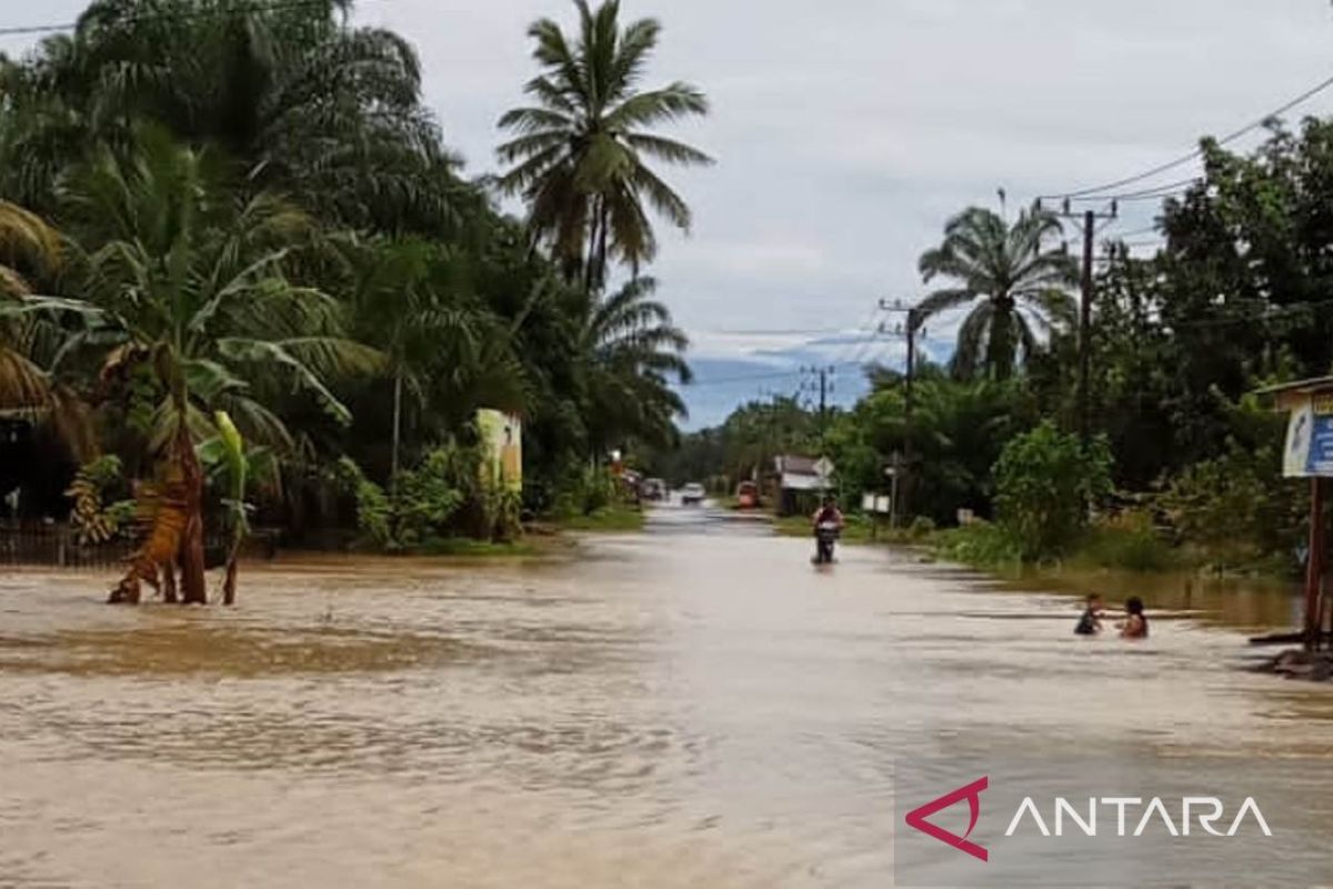 Banjir landa lima desa di Nagan Raya Aceh