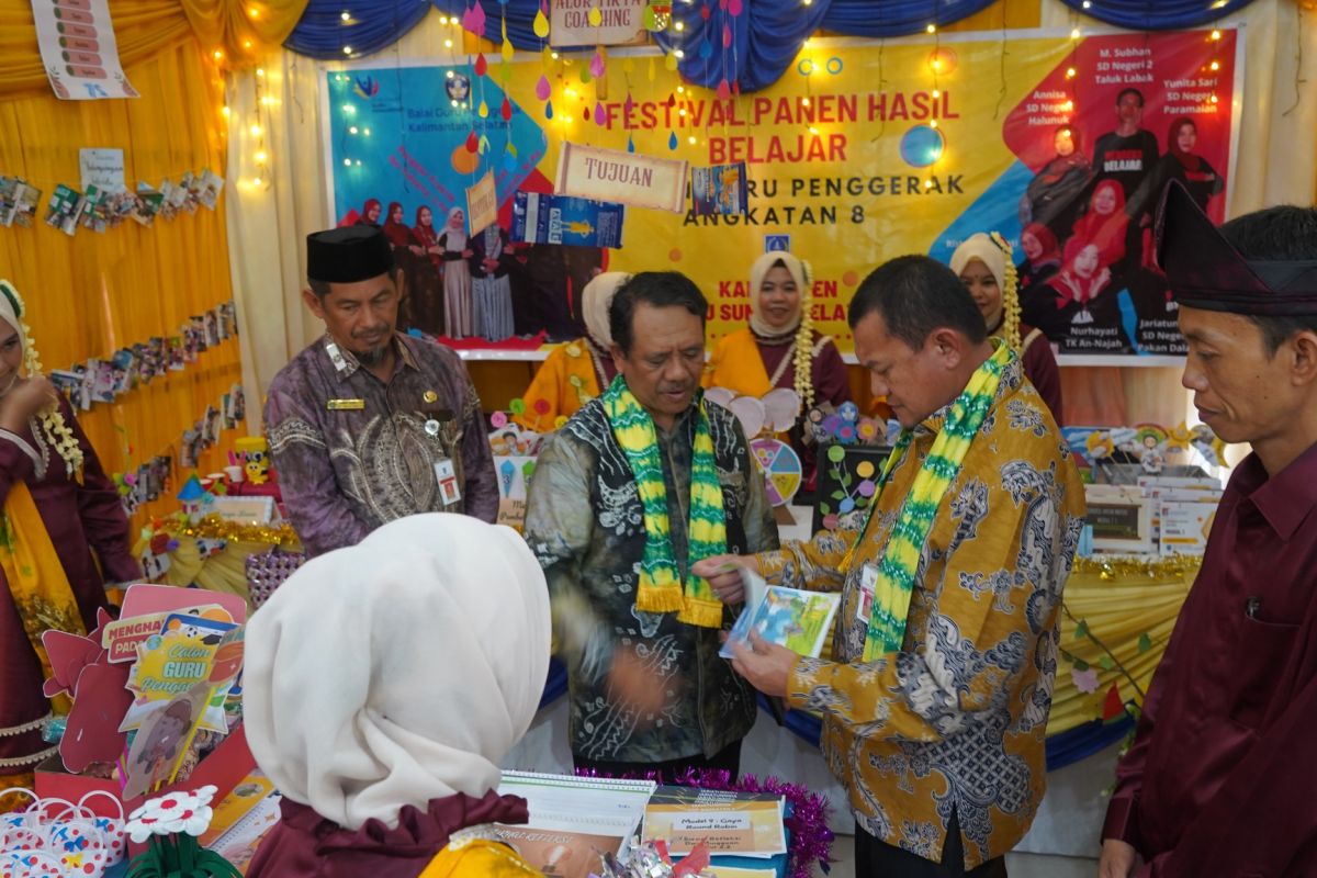 Disdikbud HSS gelar Festival panen hasil belajar calon guru penggerak Angkatan 8