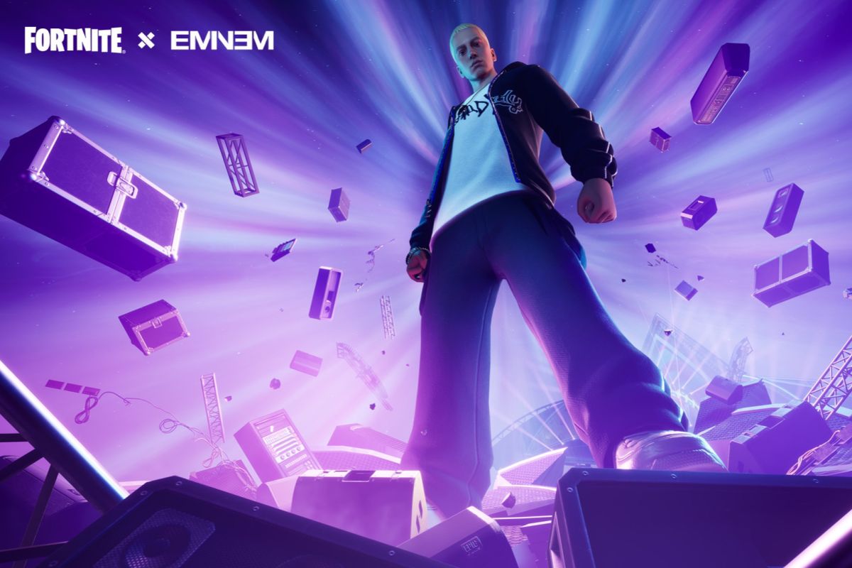 Konser virtual Eminem di Fortnite menjadi masa depan game