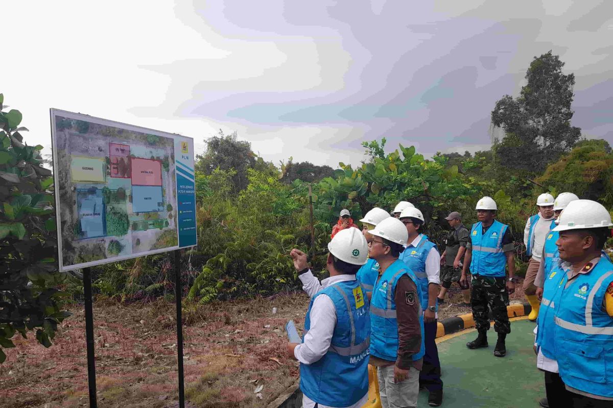 Bangka Tengah meluncurkan program listrik nyala di Pulau Nangka