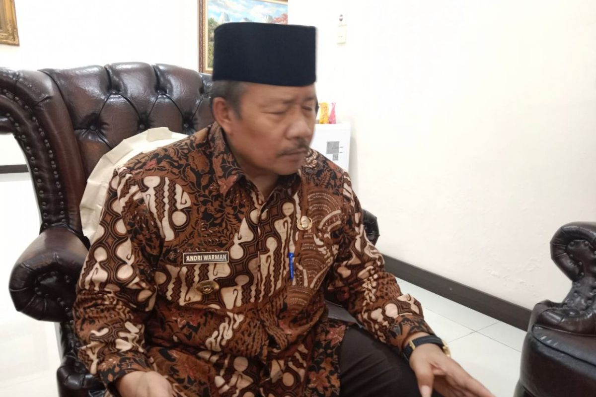 Bupati Agam imbau warga kosongkan daerah sekitar Gunung Marapi